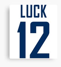 LUCK 12 Canvas Print