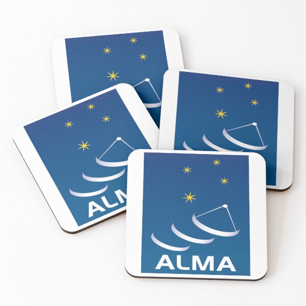 Item preview, Atacama Large Millimeter Array (ALMA) Logo designed and sold by Nikki SpaceStuffPlus.