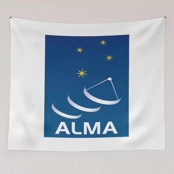 Item preview, Atacama Large Millimeter Array (ALMA) Logo designed and sold by Nikki SpaceStuffPlus.