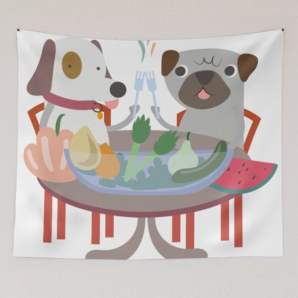 Item preview, Dogs Eating designed and sold by Tom Palomares.