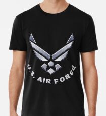 US Air Force Symbol für dunkle Farben Premium T-Shirt