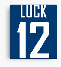 LUCK 12 Canvas Print