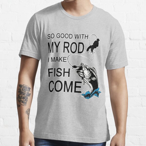 new bigger fishing rod' Men's T-Shirt | Spreadshirt