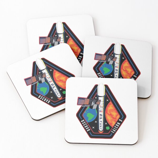 Item preview, Deep Space Climate Observatory (DSCOVR) Launch Logo designed and sold by Nikki SpaceStuffPlus.