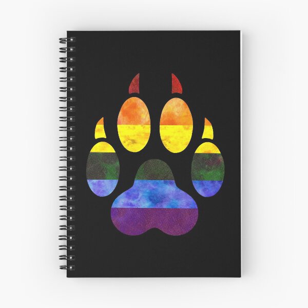Item preview, Rainbow Paw Print designed and sold by TigerTorreArt.