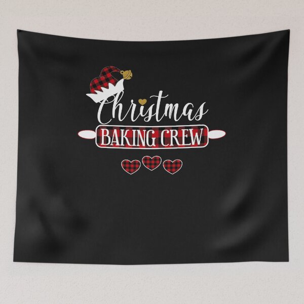 Item preview, Christmas Baking Crew Buffalo Plaid Cute Holiday Gift designed and sold by Sapphire Star.