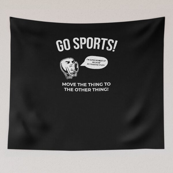 Item preview, Funny Uneducated Sport Fan Go Sports Football Athlete Shirt designed and sold by LookTwice.