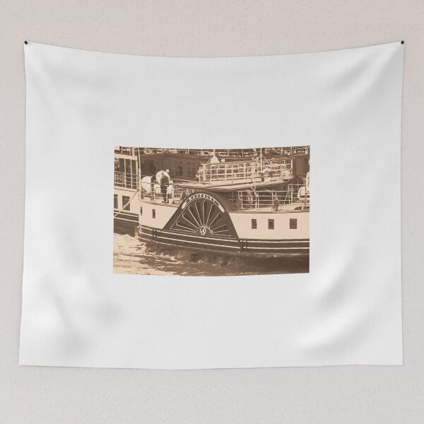 Item preview, Waverley Paddle Steamer Paddles in Sepia designed and sold by Steve Purnell Photography.