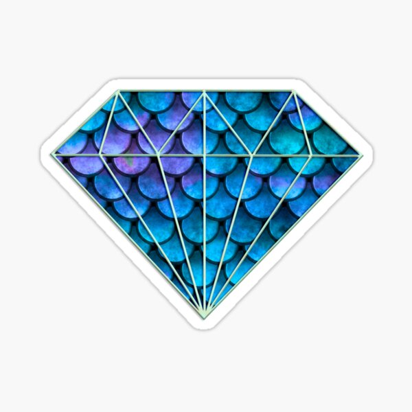 Vista previa del artículo con la obra «Escala azul de la sirena», diseñado y vendido por sosweet.