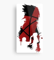 Sasuke and Itachi Metal Print