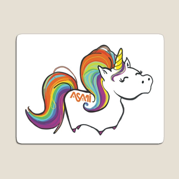 Licorne l'originale Asamijess Magnet