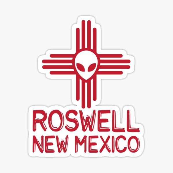 "Roswell New Mexico" Sticker by jaygo | Redbubble