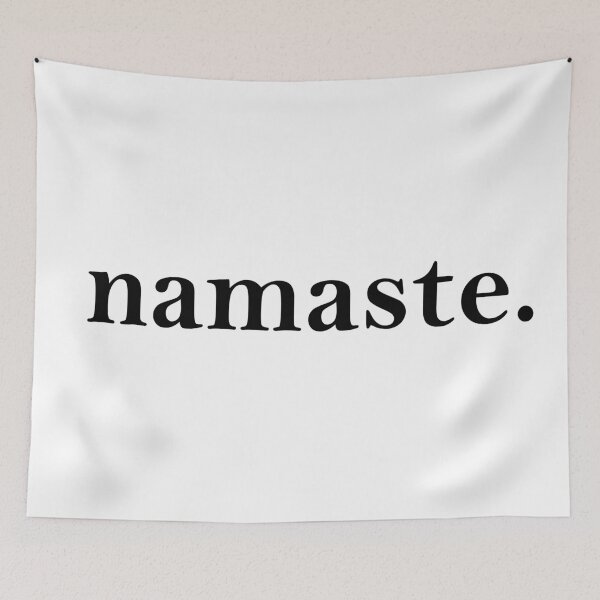 Item preview, namaste - yoga - yogi - hindi designed and sold by Samuel Sawyer.