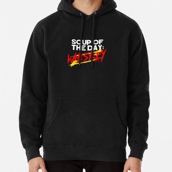 Whiskey Helps Funny Scotch Drinking Mens Fleece Hoodie Sweatshirt