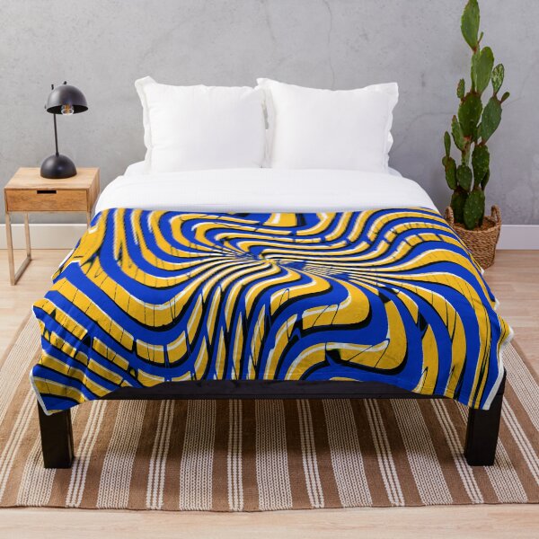 Aperçu de l'œuvre Royal Golden Psychedelic Print créée et vendue par BigTexFunkadelic.