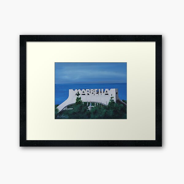 Marbella,Spain Framed Art Print