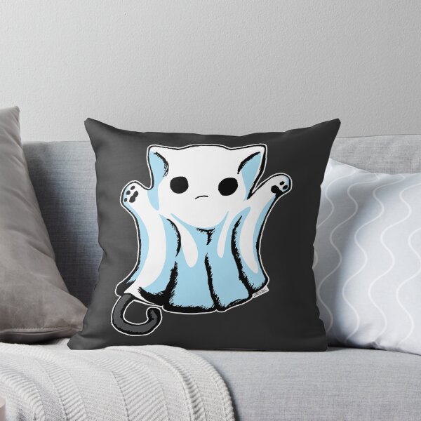 Item preview, Cute Boo Ghost Cat Halloween designed and sold by zombieCraig.