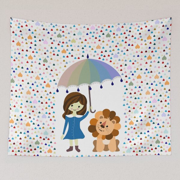 Item preview,  Lion and little girl designed and sold by zabrinaz.