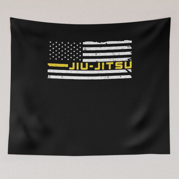 Item preview, Patriotic Jiu Jitsu American Flag USA BJJ Grappler T-Shirt designed and sold by LookTwice.