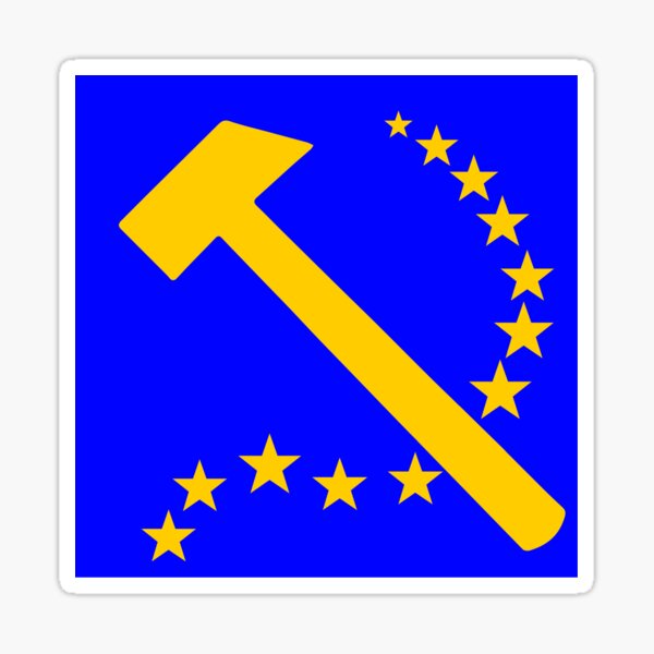 Artikel-Vorschau von Memes Verboten - EU Hammer und Sichel, designt und verkauft von Joe-okes.
