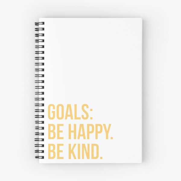 Item preview, Goals: Be happy. Be kind.  designed and sold by Bellawolfe.