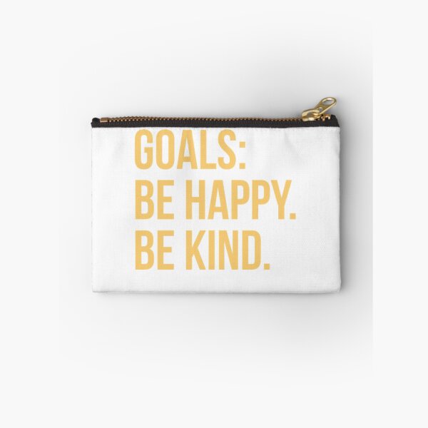 Item preview, Goals: Be happy. Be kind.  designed and sold by Bellawolfe.