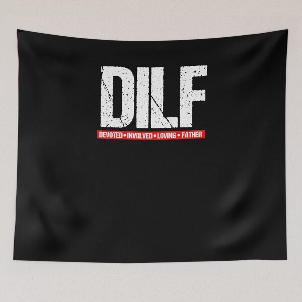 Item preview, Funny DILF Pun Devoted Involved Loving Father Puns Dad Shirt designed and sold by LookTwice.