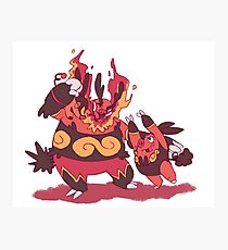 piggy family Photographic Print
