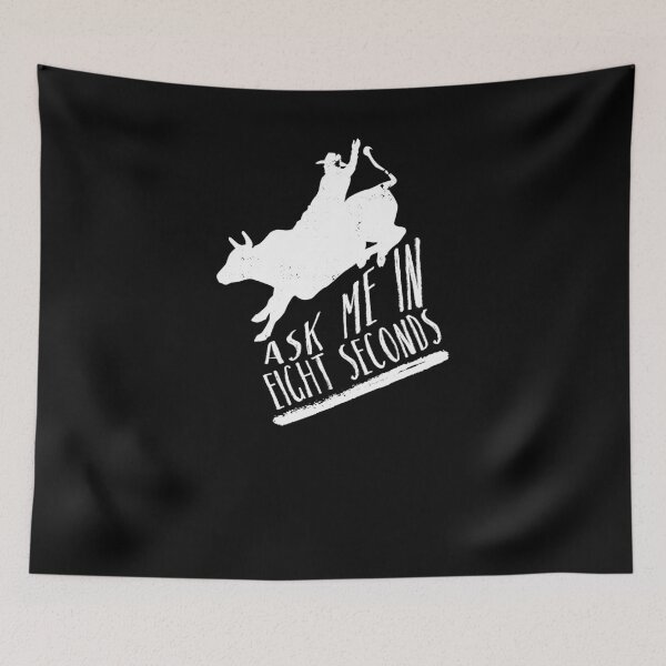 Item preview, Funny Ask Me In Eight Seconds Bull Rider Bulls Redneck Shirt designed and sold by LookTwice.