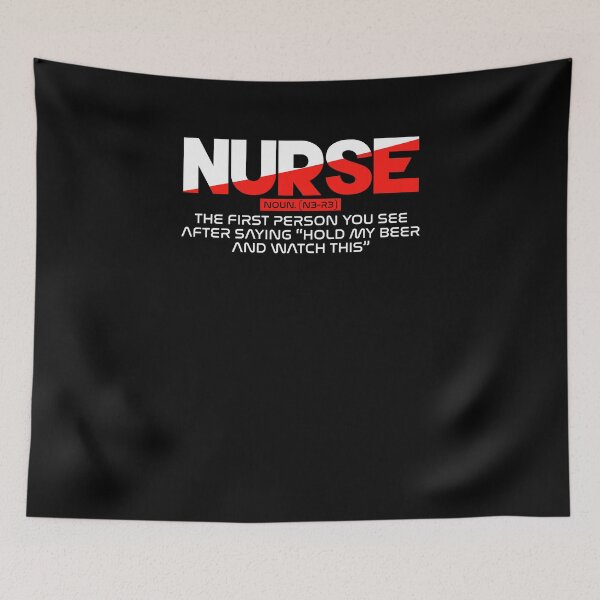 Item preview, Funny Nurse Definition First Person You See CNA RN LPN Tee designed and sold by LookTwice.