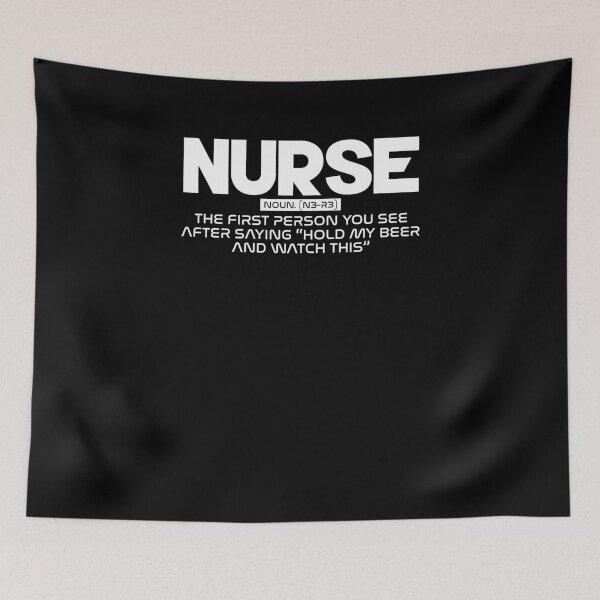 Item preview, Funny Nurse Definition First Person You See CNA RN LPN Tee designed and sold by LookTwice.
