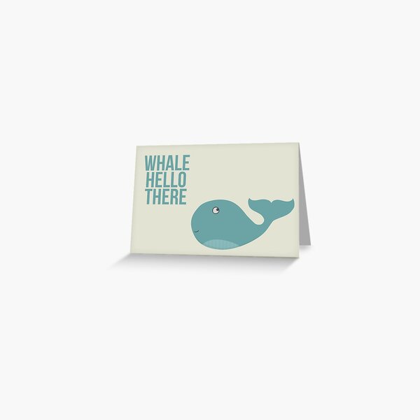 Item preview, We are Whales - "Whale Hello There" designed and sold by Wiggles of Wonder.