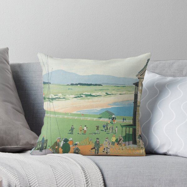 Item preview, St. Andrews Scotland Vintage Travel Poster designed and sold by vintagevivian.