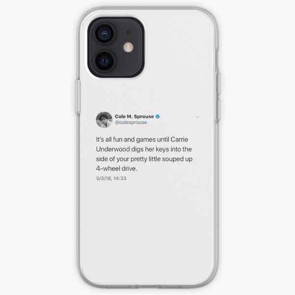 Cole Sprouse Tweet iPhone Soft Case