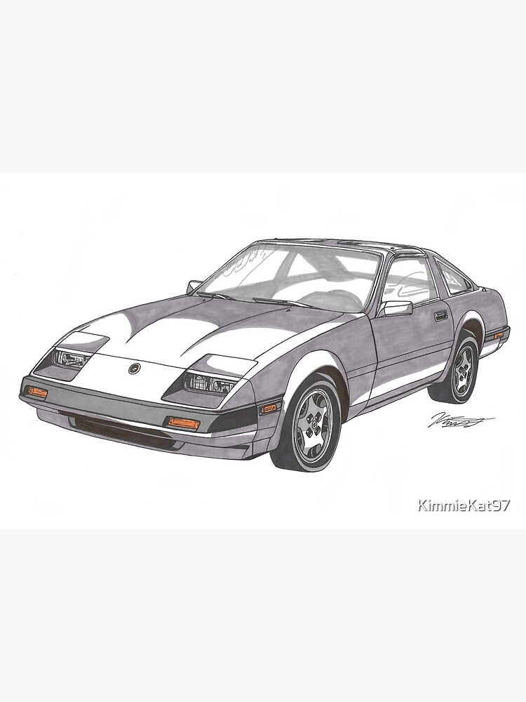 1985 Nissan 300zx | Art Board Print