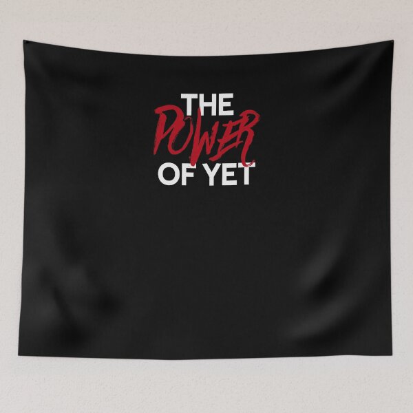 Item preview, Motivational The Power Of Yet Motivation Achiever T-Shirt designed and sold by LookTwice.