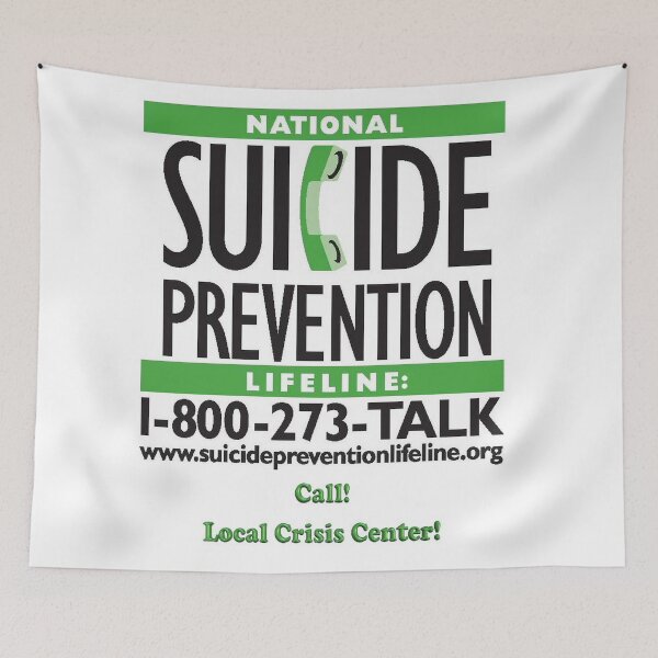 Item preview, Suicide Prevention - TALK! designed and sold by Nikki SpaceStuffPlus.
