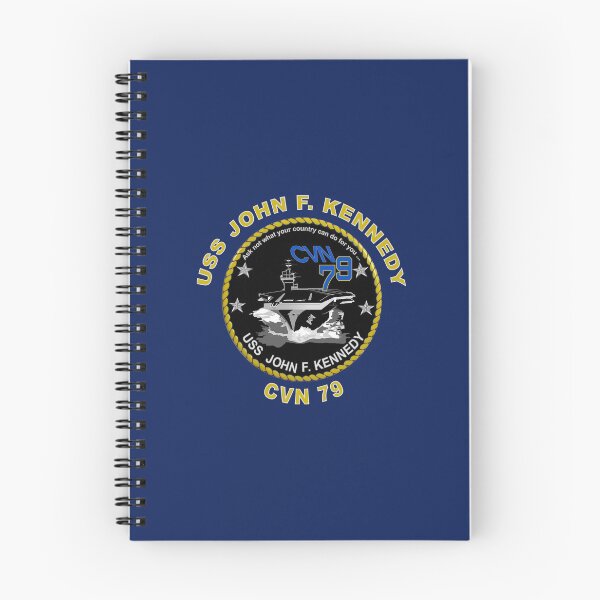 Item preview, USS John F. Kennedy (CVN-79) Crest for Dark Colors designed and sold by Nikki SpaceStuffPlus.
