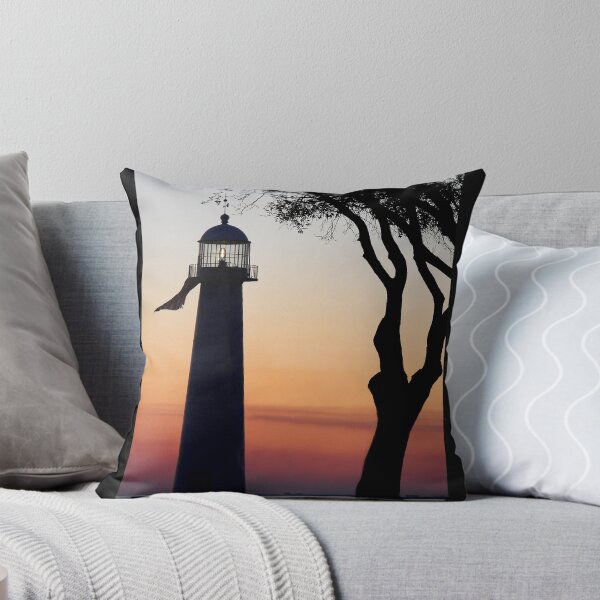 Item preview, The Biloxi Lighthouse after Sunset designed and sold by Jonicool.