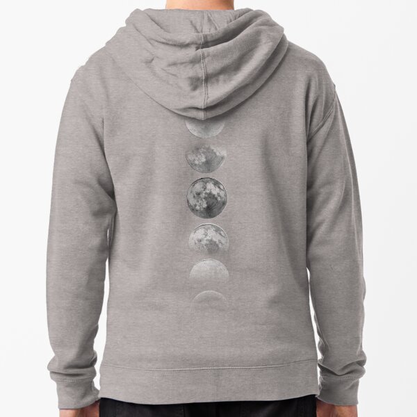 Item preview, Phases of the Moon - gray designed and sold by MeltedWonderland.