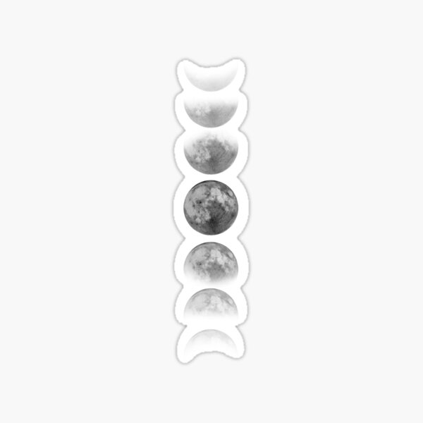 Moon Phase Sticker for iOS & Android