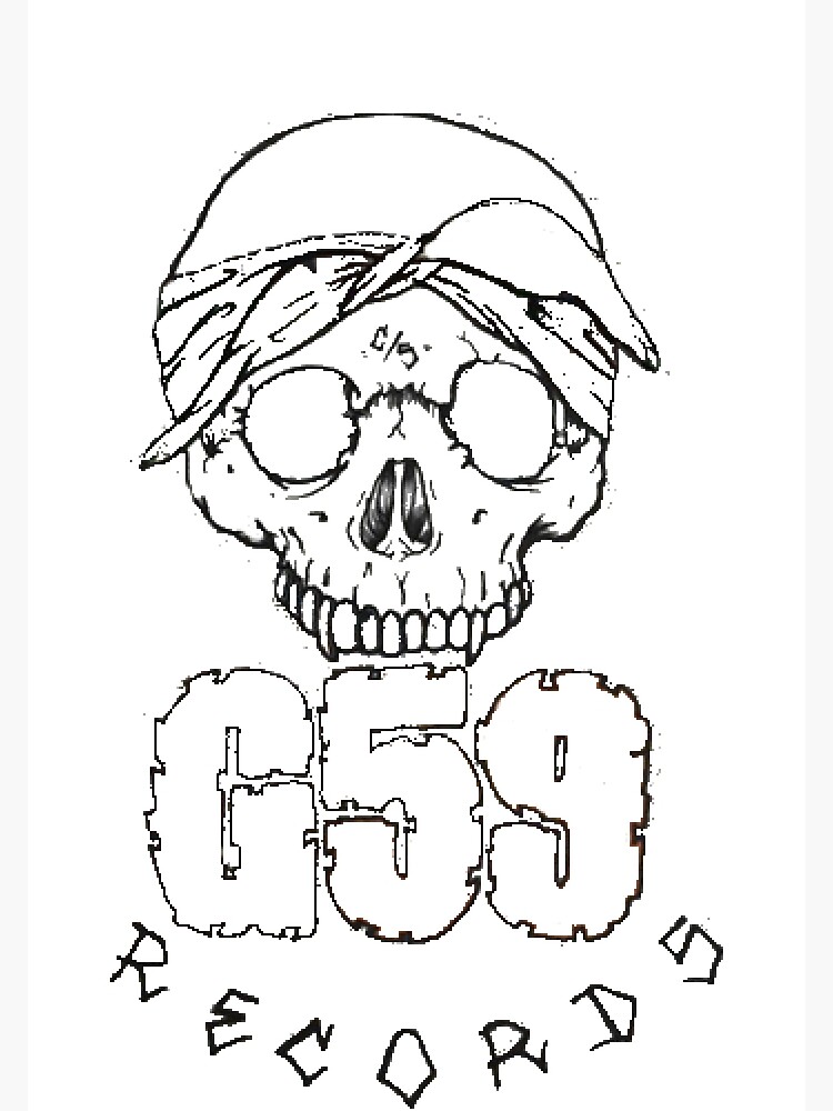 "G59 Skull Logo Art Suicideboys Merch" Art Print by dishess Redbubble