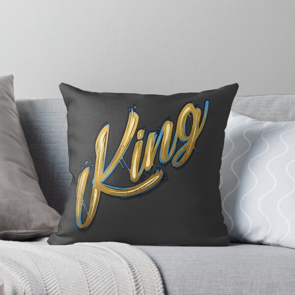 Item preview, “King” Typography | Couple's Matching Product 1/2 designed and sold by KILLTHEBOX.