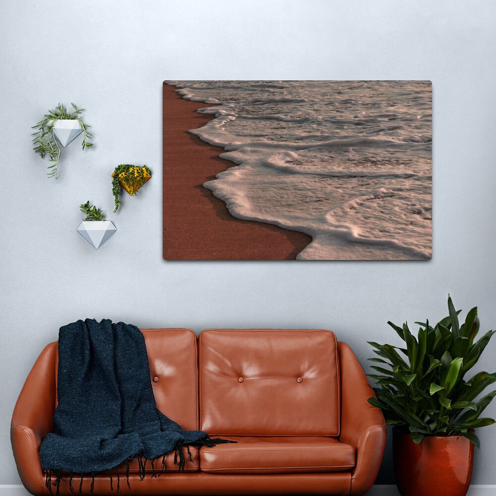 Velvet Rush - Sensation Robed Red Metal Print