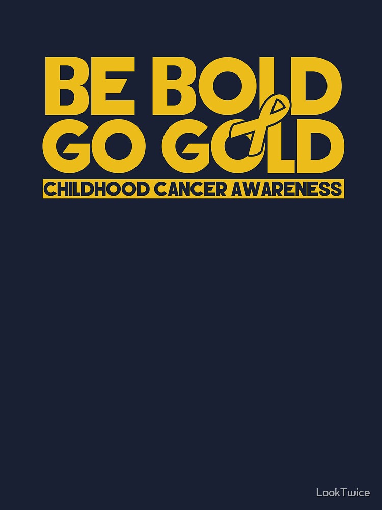 Go Gold Childhood Cancer Awareness Face Paint : 6 Steps