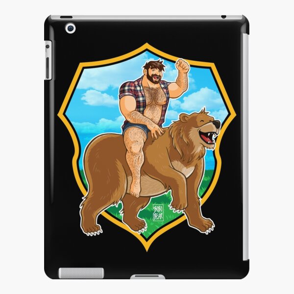 ADAM LIKES TO RIDE BEARS iPad Snap Case