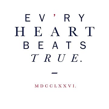Artwork thumbnail, Text Heart Design, Evry Heart Beats True by EvryHeart