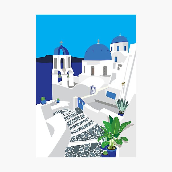 Item preview, Santorini designed and sold by jenbucheli.