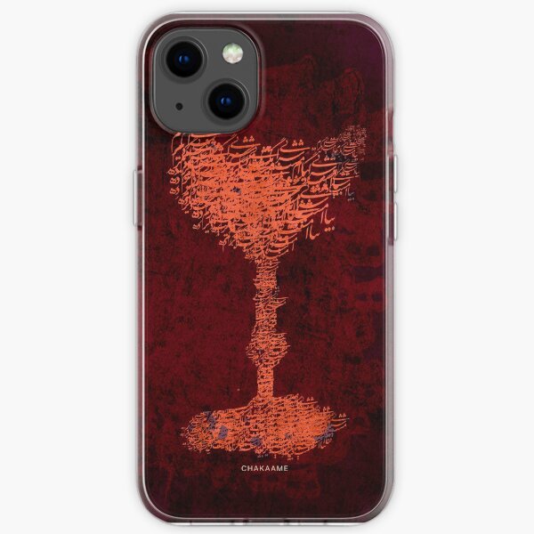 Wineglass Artwork iPhone Soft Case