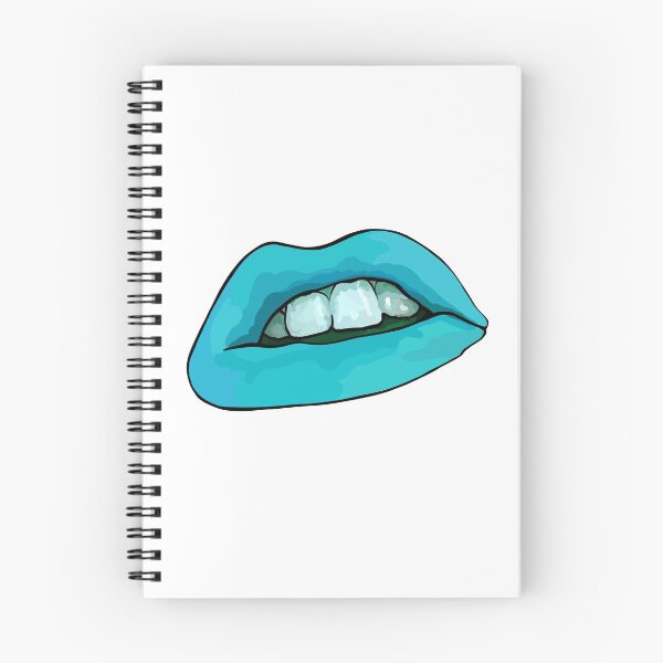 Item preview, Blue Mouth 6 designed and sold by LeonLambyArt.
